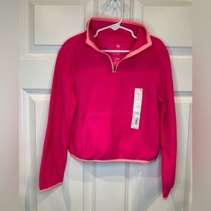 SO Favorite 1/4 Zip Fleece Crewneck‎ Size 6/6X NWT